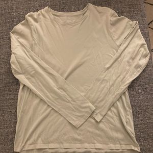 Everlane The Organic Cotton Long-Sleeve Crew